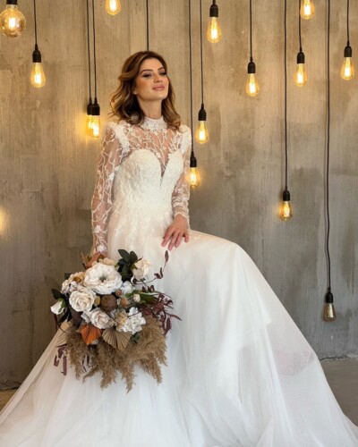 Uzun Kollu Gelinlikler Kocaeli Gelinlikçi Uzun Kollu Gelinlikler Kocaeli Gelinlikçi