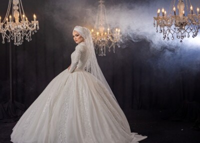 Kabarık Tesettür Gelinlik Modelleri İzmit Kocaeli Kabarık Tesettür Gelinlik Modelleri İzmit Kocaeli