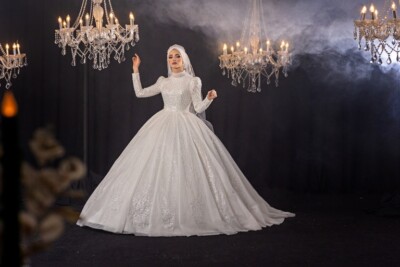 Kabarık Tesettür Gelinlik Modelleri İzmit Kocaeli Kabarık Tesettür Gelinlik Modelleri İzmit Kocaeli