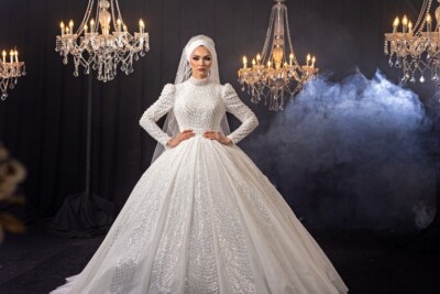 Kabarık Tesettür Gelinlik Modelleri İzmit Kocaeli Kabarık Tesettür Gelinlik Modelleri İzmit Kocaeli