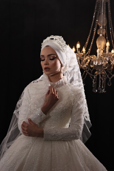 Tesettür Kapalı Kabarık Gelinlikler İzmit Kocaeli Tesettür Kapalı Kabarık Gelinlikler İzmit Kocaeli