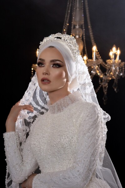 Tesettür Kapalı Kabarık Gelinlikler İzmit Kocaeli Tesettür Kapalı Kabarık Gelinlikler İzmit Kocaeli